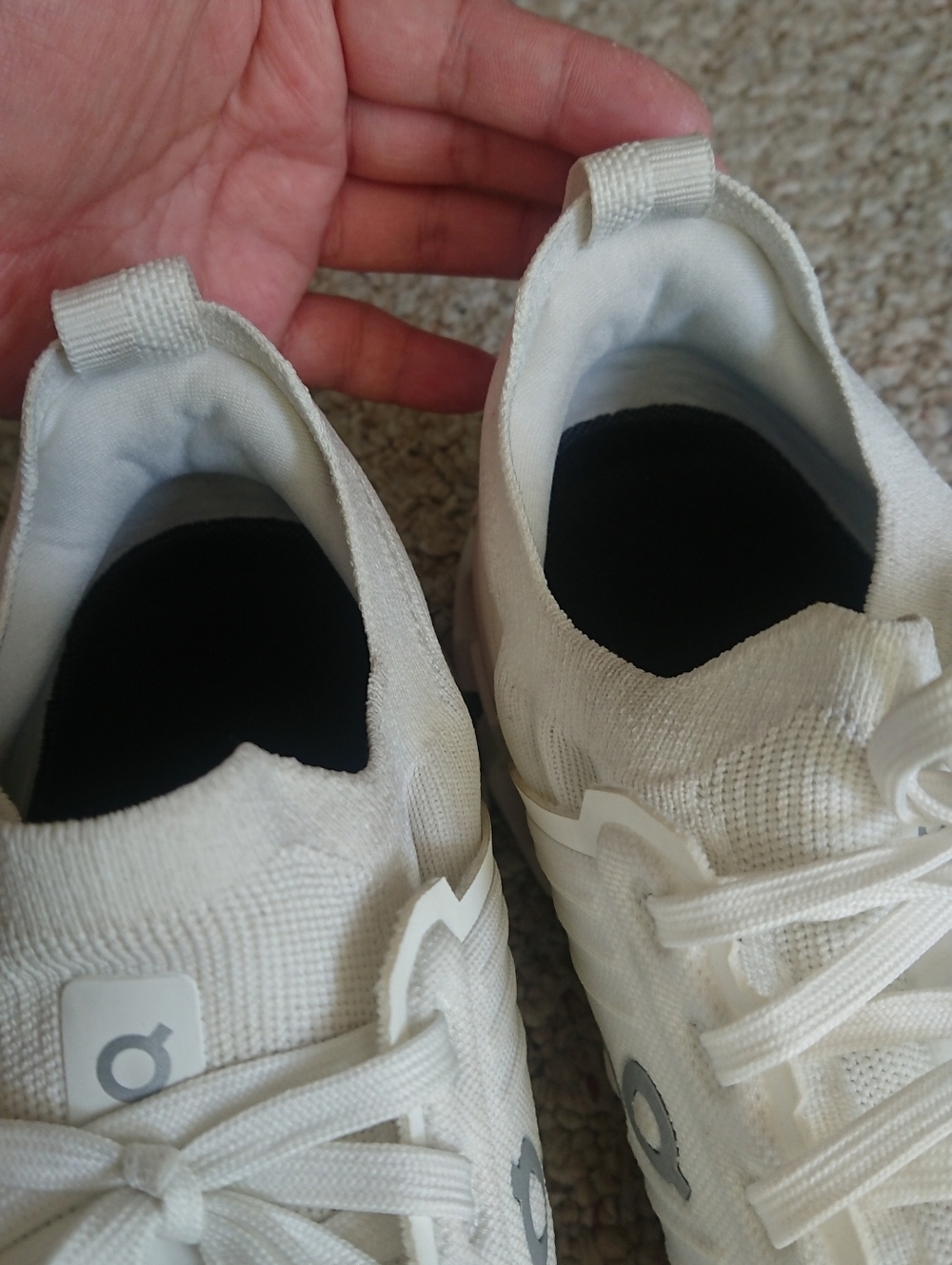 On Cloudswift All-White Running 4 running Sneakers size M10.5 - Picture 12 of 16